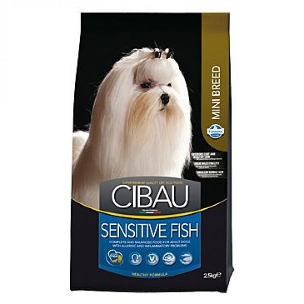 CIBAU Adult Sensitive Fish&Rice Mini 2,5 kg