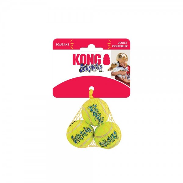 Kong SqueakAir Míč 3 ks, extra small