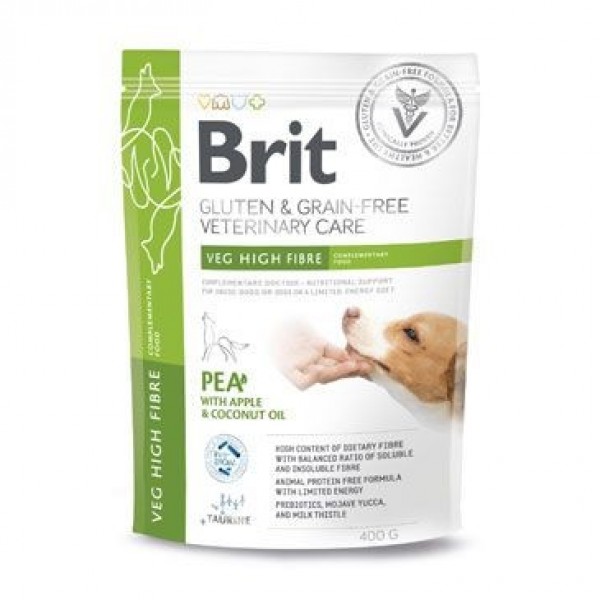 Levně Brit VD Dog GF Veg High Fibre 400 g